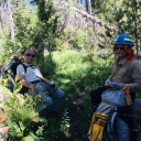 Return to Red Peak Trail to continue log-outJuly 21-23, 2021